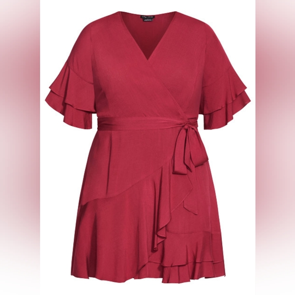 Fiesta Fun Dress - rhubarb - Picture 3 of 4